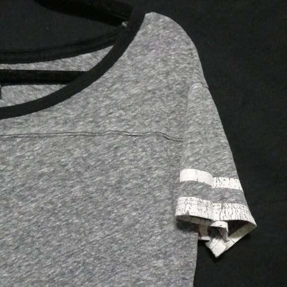 AMERICAN EAGLE OUTFITTERS | small | Short Sleeve Crew Neck Shirt With Stripes - Picture 5 of 16